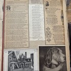 Antique Victorian 1800 s - 1900 s  Ephemera  Photos Scrapbook Album