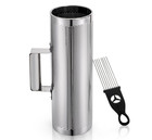 Latin Percussion 4 X 12 Metal Guiro With Scraper Instrument