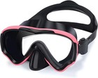 Swim Goggles For Adult Men Women With Nose Cover  Tempered Glass 180  clear View