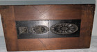 19th C Antique Victorian Wood Architectural Art Ornate Plaster Casting Mold