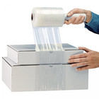Shrink Wrap Stretch Film Clear 3 Rolls 5 x1000 80 Gauge With Handle Heavy Duty