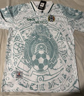 Retro 1999 Mexico Away Jersey  Large  White Green Soccer Futbol Shirt