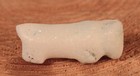 Vintage Zuni Pueblo  White Bobcat  Fetish Ca 1960-1980
