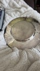 Eg Webster Art Nouveau Floral Vase Ornate Silverplate Dinner Plate 11  D