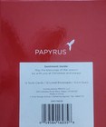 Boxed New Papyrus       Christmas Cards envelopes   Gold Foil Seals Glitter Angel
