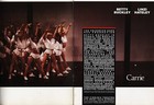Betty Buckley carrie  Linzi Hateley 1988 Broadway Musical Flop Souvenir Program
