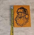 Christmas Santa Wood Mounted Rubber Stamp 