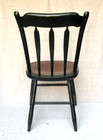 L  Hitchcock Dining Chair Windsor Fan Back Gold Stenciling Harvest - Rare  
