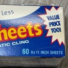 Vintage Arm   Hammer Fabric Softener Dryer Sheet Roll   60 Pack   New Old Stock