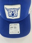 Nike Kentucky Wildcats Trucker Hat Men   s Blue C99 Adjustable Snapback Mesh Cap