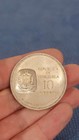 1973 Venezuela 10 Bolivares Silver Coin - Simon Bolivar Centennial - 30g  900
