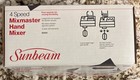 Sunbeam Mixmaster Hand Mixer 4 Speed Vintage 03161 New Unused 1991