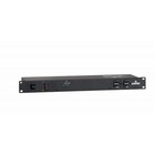 12 Outlet  nema 5-15r  Horizontal Rack Mount Surge Protective Power Distribution