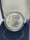 2012 Latvia Silver 5 Lati Bu Restrike In Box No Papers Scarce  -387-