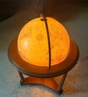 Vintage Floor Globe Replogle Heirloom 16    Illuminated Floor Globe Wood Stand