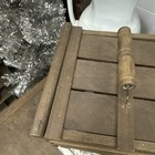 Antique Rustic Wooden Hen Egg Crate Farmhouse Country Decor Primitive