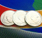 Germany Wwii  2 Mark German  Silver Coin Third Reich Reichsmark   1  Coin
