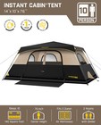 Fanttikoutdoor Camping Tent 10 Person Instant Cabin Tent Setup In 60 Seconds