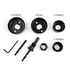 Hole Saw Kit  Cuttex Tools 7 Pcs Most Common Sizes With All Accessories