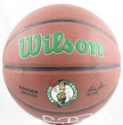 Larry Bird Autographed Nba Wilson Celtics Logo Basketball - Beckett W Hologram