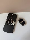 Cd Mirror Phone Ring Holder Stand Dual Mirror 3m Black Gwp