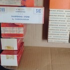 32 Piece Carborundum Co Usa Niagara Falls Sharpening Stone  Sic Alo Gouge Combo 