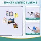 60  X 40  Magnetic Dry Erase Whiteboard With Pen Tray   Large Wall Mounted Al   