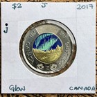 2017 Canada Toonie  2 Dollars Glow In The Dark Dance Of Spirits Colour Rare J
