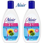 4 Nair Hair Remover Lotion Shower Power Sunflower Seed Oil Sensitive 3 In 1 Lot