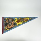 Vintage 1980s Ringling Bros  Barnum Bailey Circus Souvenir 29x11 5 Pennant Flag
