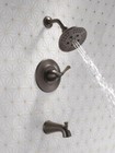 Delta Archdale Tub Shower Rough trim Venetian Bronze-certified Refurbished