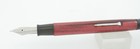 Esterbrook Red Pearl W black Taper Desk Set Fountain Pen -2668 Medium Nib -1950s