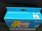 At t 1740 Digital Answering System With Time And Day Stamp - White