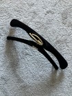 Authentic Chanel Black Velvet Hangers With Gold Tone Cc Logo - Set Of 2