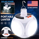 Usb Rechargeable Led Outdoor Camping Lamp Portable Solar Power Tent Light Bulb