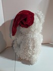 Dan Dee 14  Collectors Gingerbread Scented Plush Bear White Teddy