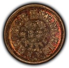 Civil War Token 1863 Indian George Hyenlein Liquor Dealer New York Ny-unc- Z7125