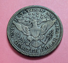 1915s Silver Barber Quarter Toned Vf 260618 