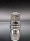 Subtle Acanthus  Antique Simons Brothers Sterling Silver Thimble Victorian