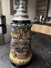 Vintage German Beer Stein     King-werk Italy Series  limited Edition 