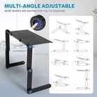 360   Adjustable Laptop Table Stand Lap Sofa Bed Tray Foldable Pc Notebook Desk