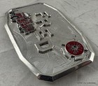 Vintage Silver Hook Fast Firefighter Belt Buckle Fred Truck Captain Rank