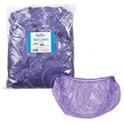 Disposable Pedicure Spa Liners 100ct Purple Plastic Foot Bath Tub Elastic Band
