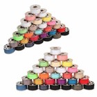 60pcs Sewing Thread Kit  Mini Spools And Bobbins For Sewing Machine  Hand Sewing