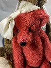 Vtg Nwt Lot Of 2 Jointed Hand Made Jennys Teddies Bears Collectable Quality