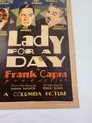 1933 Lady For A Day Original 14x22    Window Movie Poster Frank Capra Pre Code