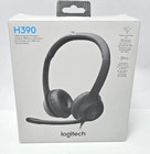 Logitech H390 Usb Headset With Mic  Wired Noise-cancelling Pc Headphones Black