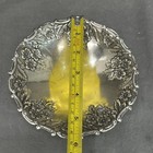 Vintage 5 75    Holiday Imports Silver Plated Bowl Dish Footed