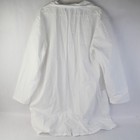 Cherokee White Cotton Blend Lab Coat Style No  1346 Size Xl