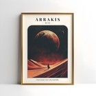 Dune Arrakis Movie Poster Wall Art Print 24x36 Unframed